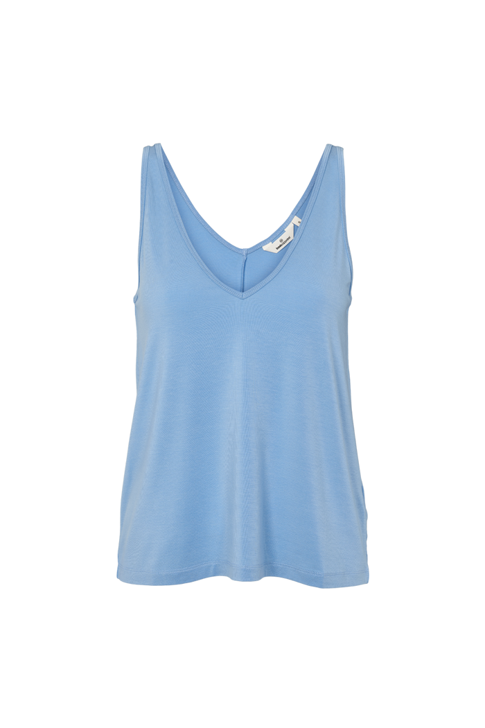 Basic Apparel Jo V Tank Tops & tank-tops 704 Blissful Blue
